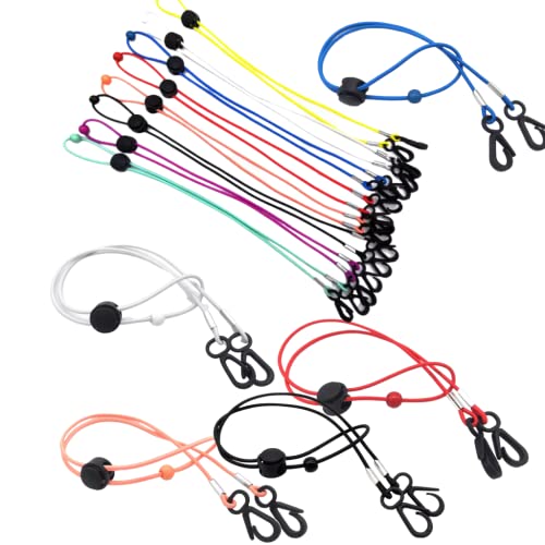Mask Holder, Mask Lanyards, Face Mask Holder, Mask Accessories Adjustable Lightweight Mask Strap Extender, Mask Strap Hook for All Mask Types for Women, Men and Kids (Multicolor, 10pcs)