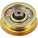 Oregon 78-132 Flat Idler Pulley Replaces John Deere GY00054, Silver