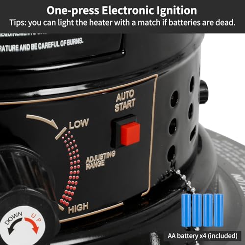 Hykolity 22,300 BTU Portable Convection Kerosene Heater, Personal