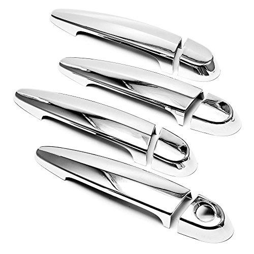 Z-one Chrome Door Handle Covers for 06-11 BMW E90 3-SERIES 4DR SEDAN/08-12 BMW E71 X6/07-13 BMW E70 X5/10-15 BMW X1 E84
