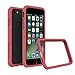 RhinoShield iPhone 8/iPhone 7 Bumper Case [CrashGuard Shock Absorbent Slim Design Protective Cover [3.5 M/11ft Drop Protection] Apple - Coral Pink