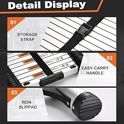 Telescoping Ladder, SocTone 12.5 FT Aluminum