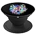 Splash Art Wolf Gifts for Wolf lovers PopSockets PopGrip: Swappable Grip for Phones & Tablets PopSockets Adhesive PopGrip