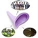 Female Urination Device Lightweight Plastic Portable Travel Urinal 4 Pcs/8 Pcs 3 Colors (Purple(8 Pack))