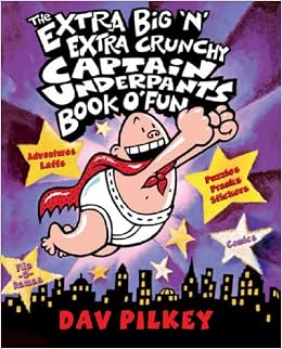 The Big Captain Underpants Book Ocrunchy Fun Captain - 