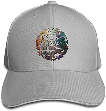 D8Ds Caps Dragon and Boat Men Unisex Cool Caps Adjustable Hat Cotton Hat