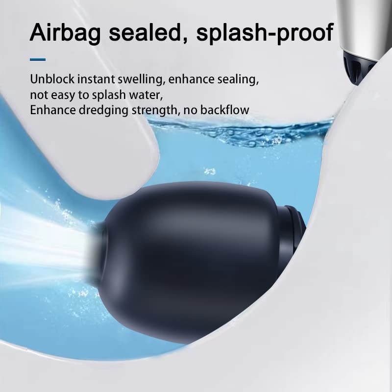 Tazimi Power Toilet Plunger, Air Drain Blaster, Electric Drain Augers