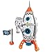Bloco Toys 3 In 1 Galactic Mission | STEM Toy | Astronaut Spacecraft, Shuttle Rocket | DIY Building Construction Set (210 Pieces)