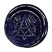 TELOSMA 6 Count Navy Blue Wax Seal Sticks with Wick for Wedding Invitation Decoration