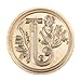 Classic 26 Letter A-Z Alphabet Initial Assorted Color Sealing Seal Wax Stamp (J)