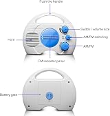 DASNTERED SY-910 Mini Portable AM FM Waterproof Shower Radio Hanging Battery view 6