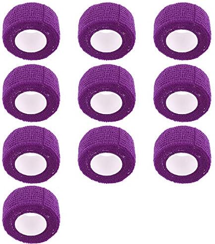 Mintice 10 X Self Adhesive Cohesive Wrap Bandages Strong Elastic First Aid Tape Skin Color for Wrist Ankle Sport 4.5mx2.5cm