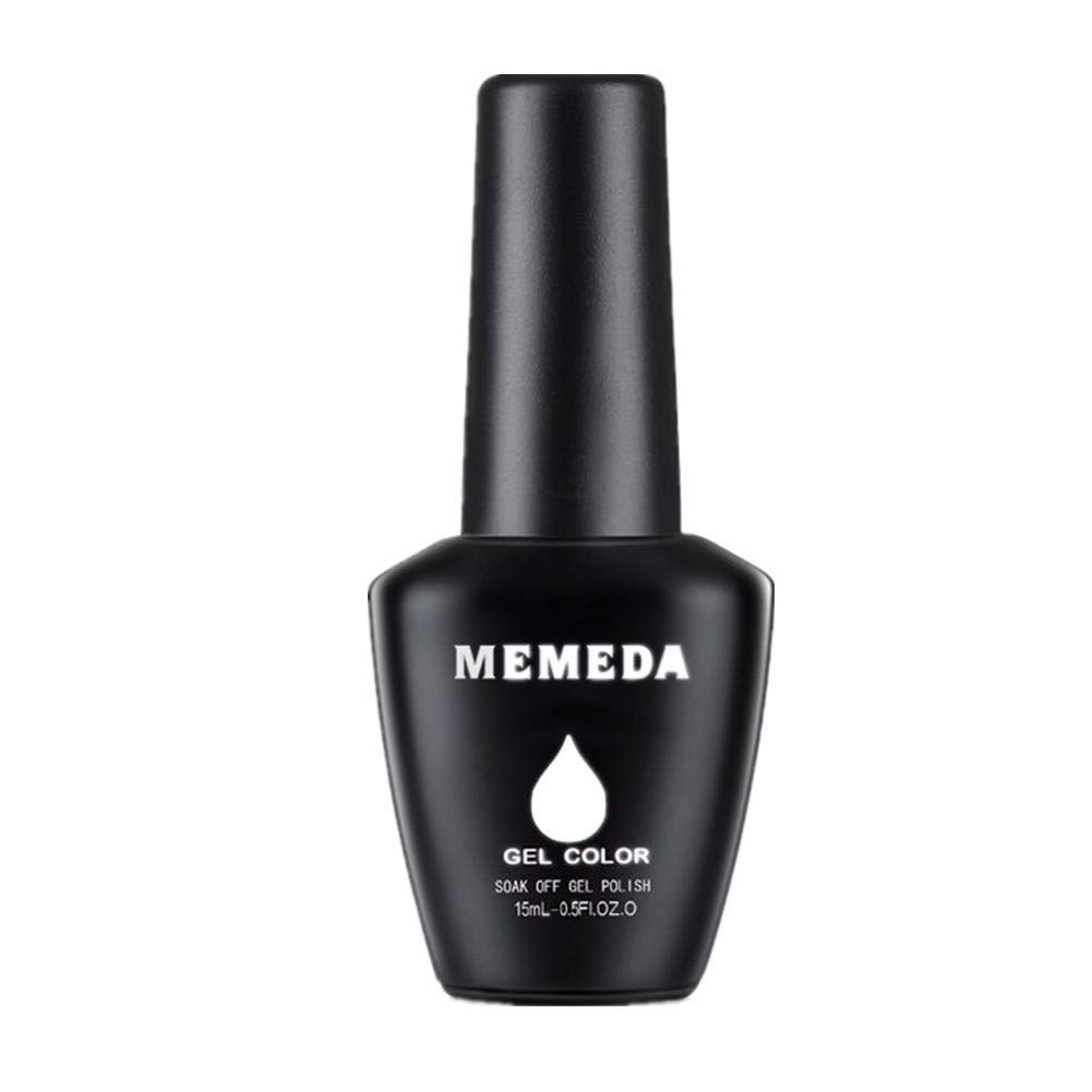 MEMEDA Nail Gel Polish Spring Summer Nail Art Colors Nude Milky UV LED Soak Off Clear Nail Gel Kit… : Beauty