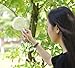 FREEWISE Personal Fan Battery Operated Small 4 Inch hand held Portable USB Rechargeable 3 to 10 Hours Play Time 3 speed (White)