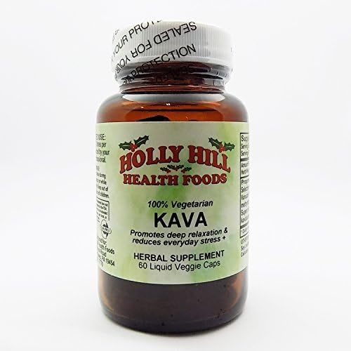 Holly Hill Health Foods, Kava, 60 Liquid Vegetarian Capsules