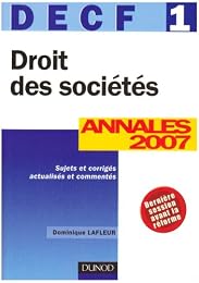 Droit des sociétés