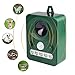 Animal Pest Repellent,Wikoo Effective Solar Battery Powered Outdoor Ultrasonic Pest and Animal Repellent, Pest and Animal Control Rodent (Green)