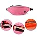 TINYAT Small Fanny Packs for Women Men Waist Bag Sling Bag Super Lightweight for Travel Cashier's box, Tool Kit T201, Pink