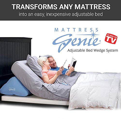 Mattress Genie Adjustable Bed, Twin Size, Alternative to Hospital Bed, Perfect for Those Dealing