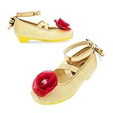 Disney Belle Costume Shoes for Kids Size 11/12 Yellow