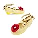 Disney Belle Costume Shoes for Kids Size 13/1 Yellow
