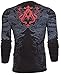 Archaic AFFLICTION Mens THERMAL T-Shirt DRAGON RAGE Tattoo Biker UFC Long Sleeve