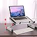 RAINBEAN Adjustable Laptop Stand Table for Office,Portable Lap Desk Stand Compatible Notebook Tablets MacBook,Foldable Lift Bracket Aluminum Ergonomics Design,Office or Home Desk-Blackthumb 4