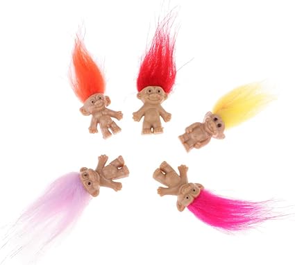 vintage troll doll house