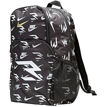 Amazon.com | Nike 3 Brand Backpack – Black/White – 30L