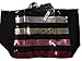 Victoria's Secret Bling Stripe Sequin Carryall Tote W Mini Bag Set Black/Red