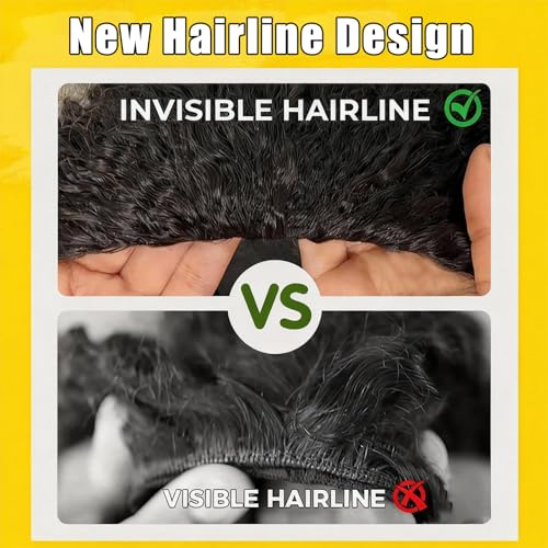 Half Wig Human Hair Curly Half Head Glueless Wig Human Hair Wig Glueless Wig 18 Inches 3 In 1 Seamless Flip Over Drawstring Wigs Headband Wig Kinky Curly Natural Colour