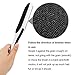 PETDOM Pet Hair Remover Brush Unibody Handle - Double Sided Reusable Cat Dog Fur & Lint Removal Brush with Self-Cleaning Base - Pet Hair Remover for Clothes, Carpet, Furniture (Obsidian Black)