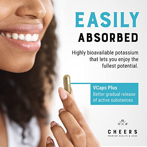 Cheers Potassium Citrate, 316 mg per Capsule, 90 Capsules, Vegan