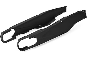 Polisport 8456700001 Swingarm Protectors - Black