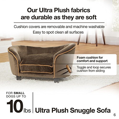 Enchanted Home Pet Ultra Plush Snuggle Bed in Caramel