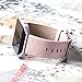 bayite for Fitbit Blaze Bands, Accessory Leather Wristband for Fitbit Blaze Smart Watch, Small, Light Pink 5.5-6.7 inches