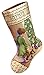 Janlynn Christmas Stockings Counted Cross Stitch, 2 Kits: Waiting for Santa and Christmas Morning with 2 Gift Cards