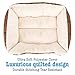 Animals Favorite New Rectangle Pet Bed with Dog Paw Print (22