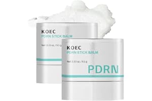 KOEC 2PCS PDRN Essence Stick Balm Firming Care and PDRN Collagen Multi Stick for Neck and Eye Hydration and Moisturizing Achi