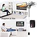 2019 Version HDTV Antenna Amplified Digital Outdoor Antenna -150 Miles Range-360 Degree Rotation Wireless Remote-Snap- Wireless Remote Control - UHF/VHF 4K 1080P Channels- On Installation Support 2 TV