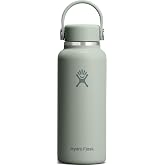 Hydro Flask Micro Bottle - Insulated Mini Leak Proof Flask for Purse or Pocket in 13.5 Oz Agave Green