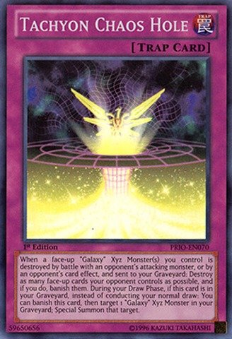 Yu-Gi-Oh! - Tachyon Chaos Hole (PRIO-EN070) - Primal Origin - Unlimited Edition - Super Rare
