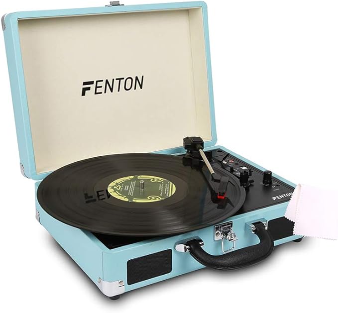 Fenton RP115 BLuetooth Record Player with Vinyl Amazon.co.uk Electronics