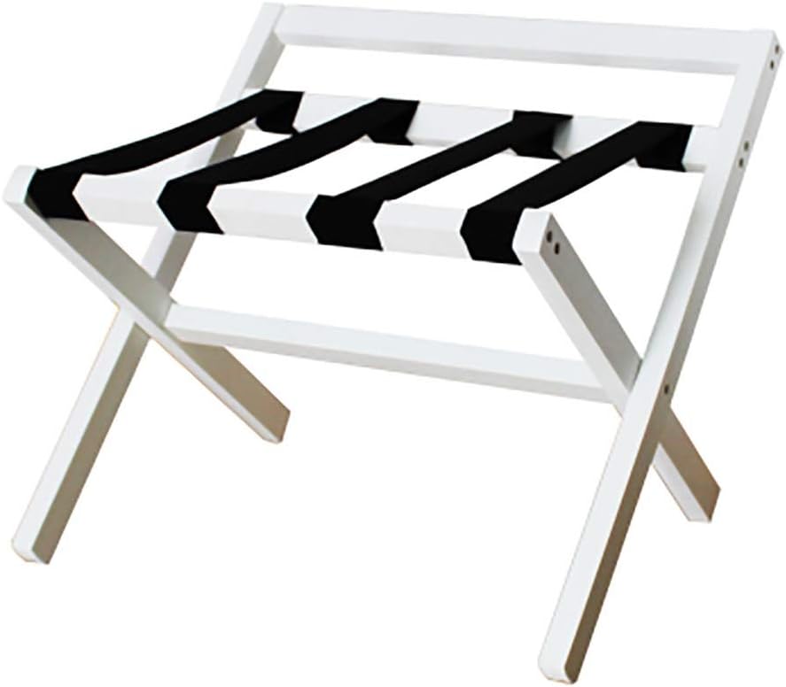 Luggage Rack，Hotel Room Foldable Solid Wood Suitcase Holder, Luggage Rack Shelving Suitcase Backpack