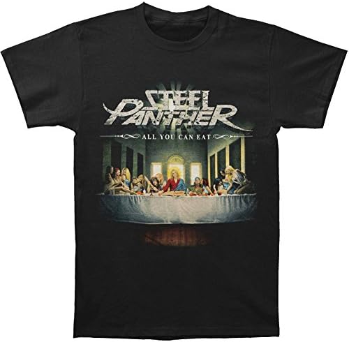 Steel Panther Men's All You Can Eat T-shirt Large Black