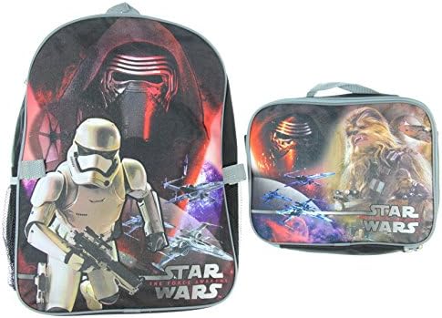 Star Wars The Force Awakens Backpack with Lunch Box