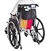 Juvo Products Universal Mobility Tote for Wheelchairs/Rollators/Walkers, Includes Detachable Shoulder Strap, Black (UT201)