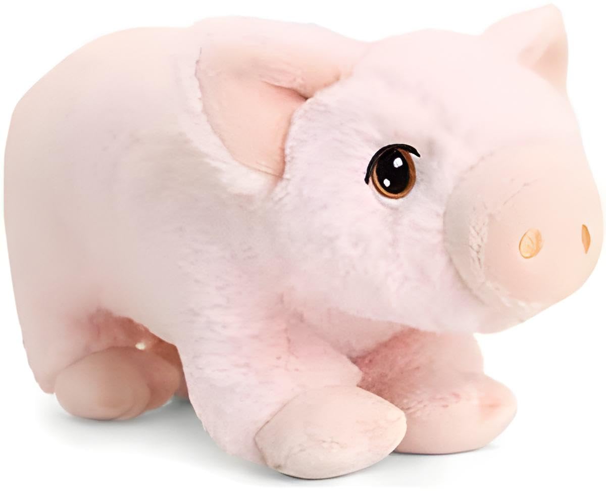 Deluxe Paws Plush Cuddly Soft Eco Toys 100% Recycled (Pig) — image 1