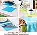 RanBow floor PVC waterproof multifunction thick mat,Use in the living room, bedroom, kitchen, bathroom, closet, shoe rack.Non-slip mats, game pad, Baby crawling mat , baby floor mat(43 * 180*),Green