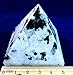 Large Moonstone Chakra Spiritual Healing Crystal Gem Pyramid Beverly Oaks Exclusive COA
